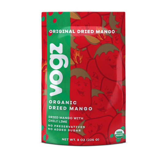 Organic Dried Mango Infused with Lime & Chili